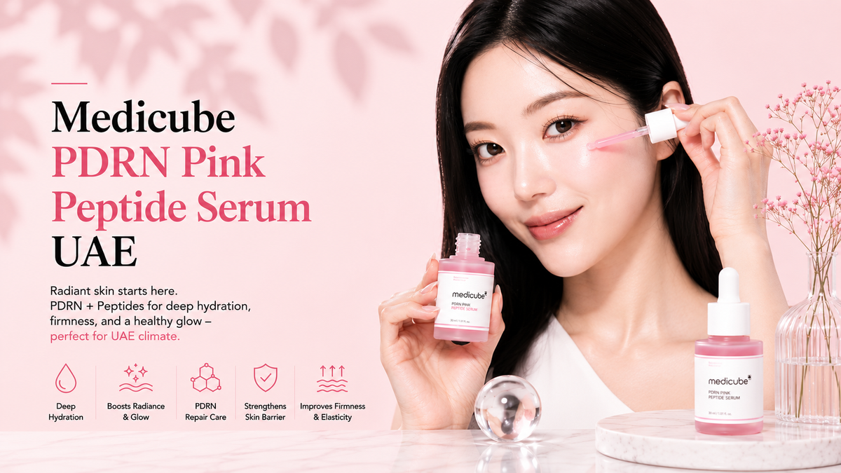 Medicube PDRN Pink Peptide Serum UAE: Complete Guide, Authentic Review & Where to Buy in UAE and GCC 2026