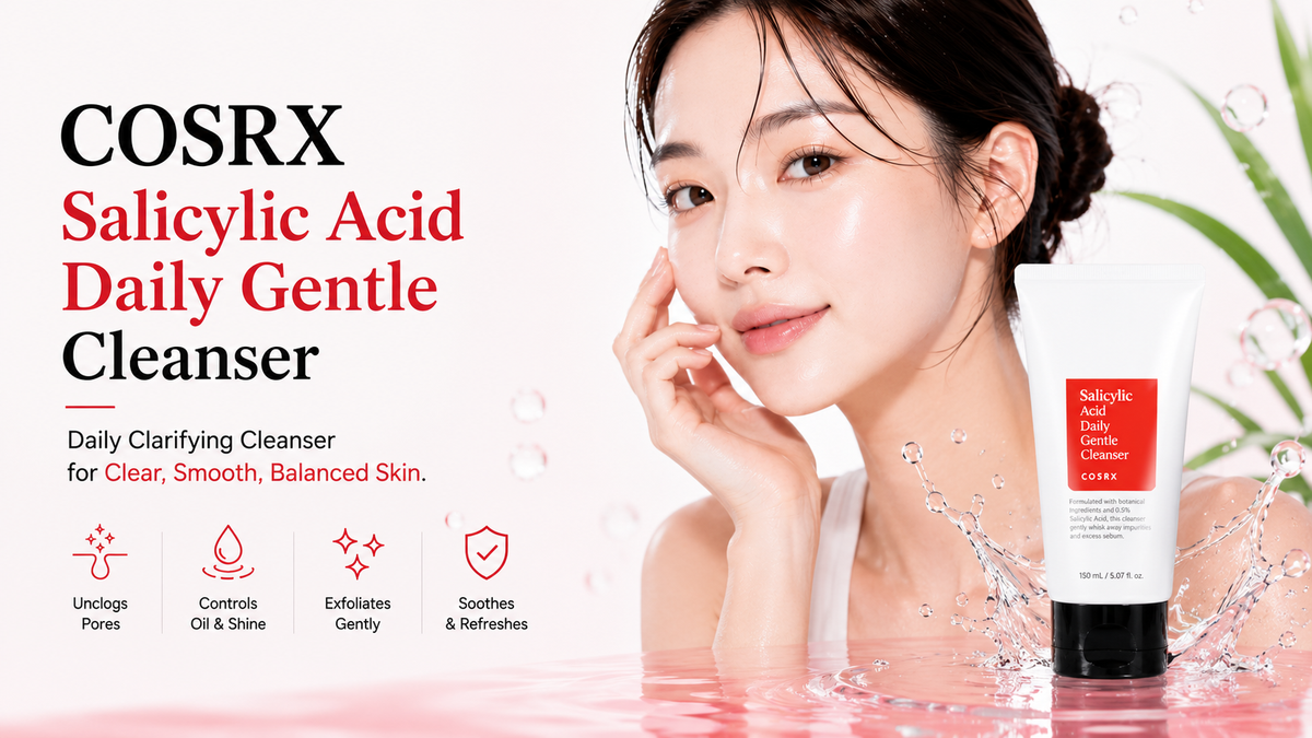 COSRX Salicylic Acid Daily Gentle Cleanser UAE: Authentic Review, Where to Buy & Guide for UAE Skin 2026