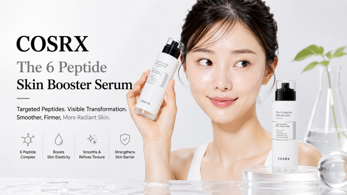 COSRX The 6 Peptide Skin Booster Serum UAE: Authentic Review, Where to Buy & Guide for UAE Skin 2026