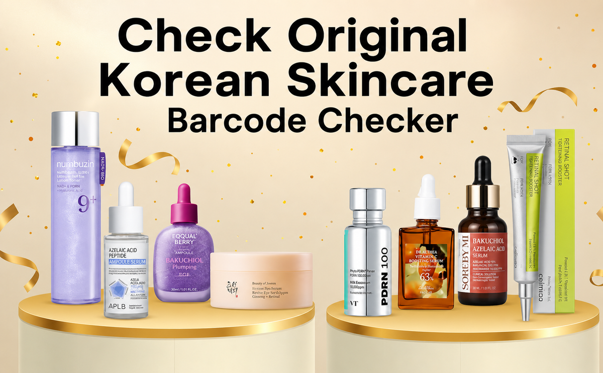 Korean Skincare Barcode Check: The Complete Authenticity Guide for UAE Buyers 2026