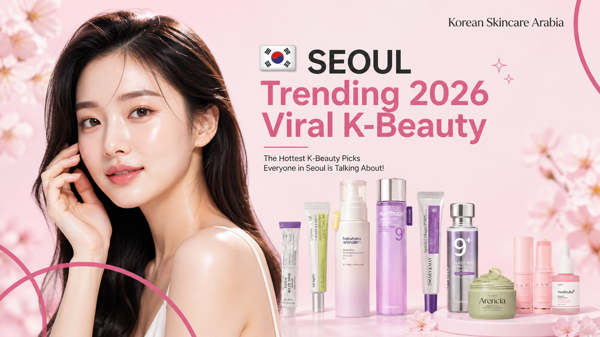 12 Viral Korean Skincare Products Taking Over UAE in 2026