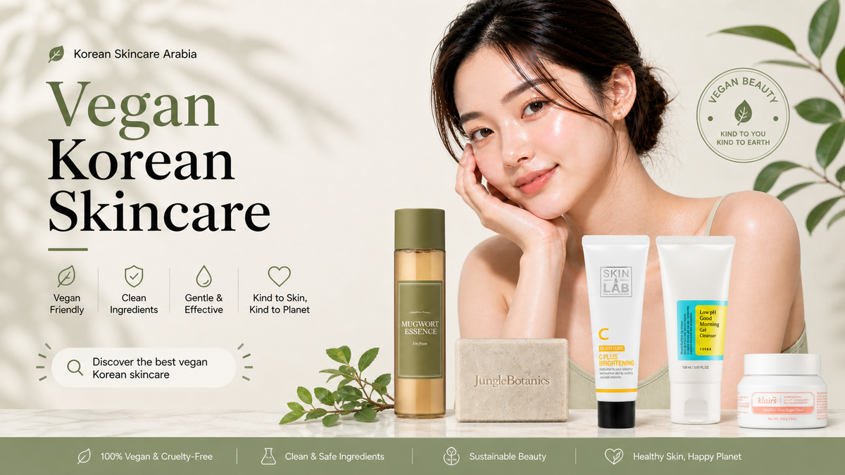 Vegan Korean Skincare in UAE 2026: Best Cruelty-Free K-Beauty Brands Available at Korean Skincare Arabia
