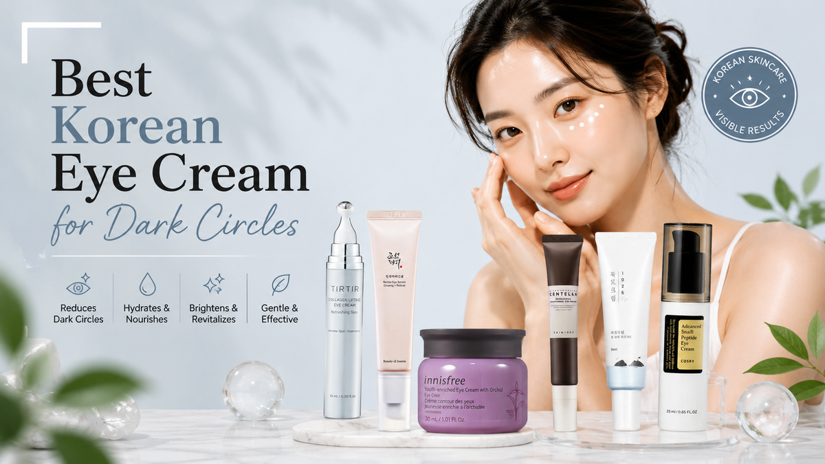 Korean Eye Cream for Dark Circles Dubai Guide