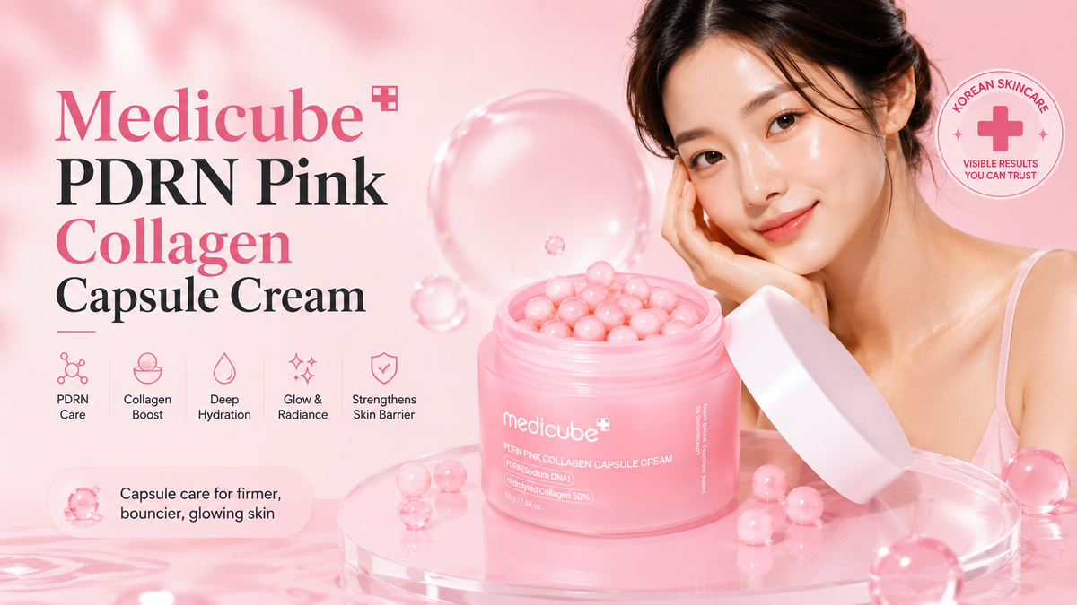 Medicube PDRN Pink Collagen Capsule Cream UAE: +33% Elasticity Review & Where to Buy 2026