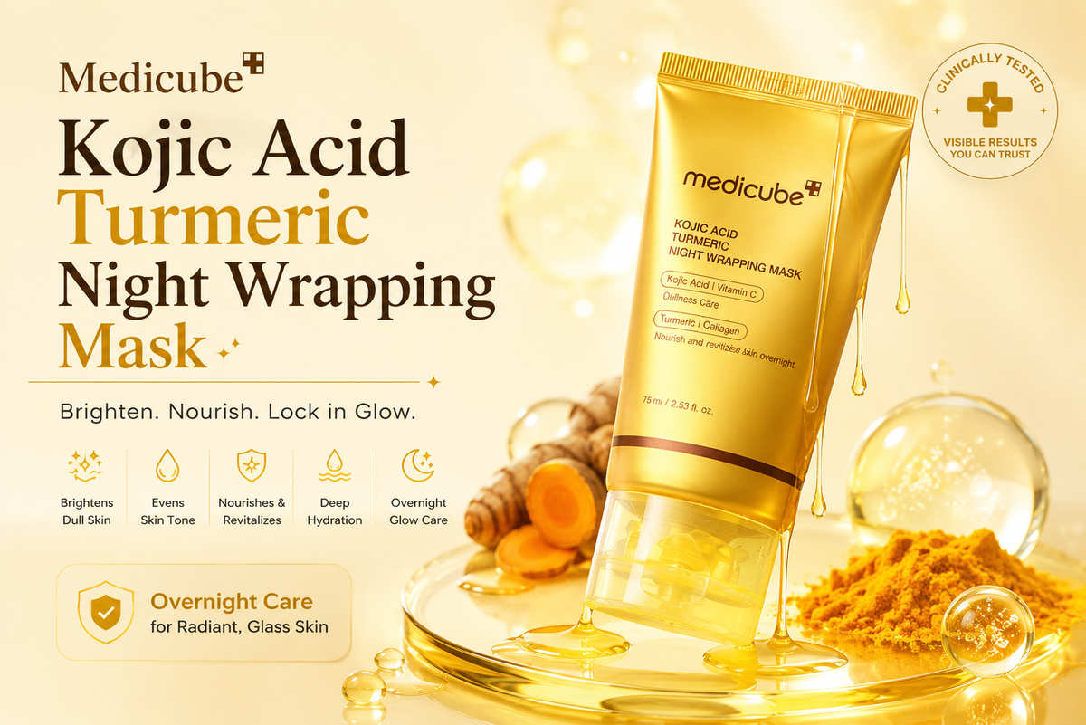 Medicube Kojic Acid Turmeric Night Wrapping Mask UAE: Dark Spot Guide & Where to Buy 2026