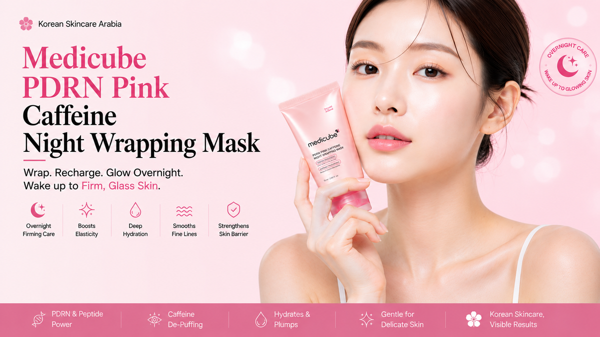 Medicube PDRN Pink Caffeine Night Wrapping Mask UAE: Depuff, Firm & Buy Guide 2026