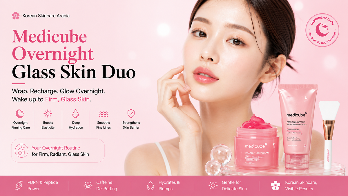 Medicube Overnight Glass Skin Duo UAE: Complete Set Review & Where to Buy 2026