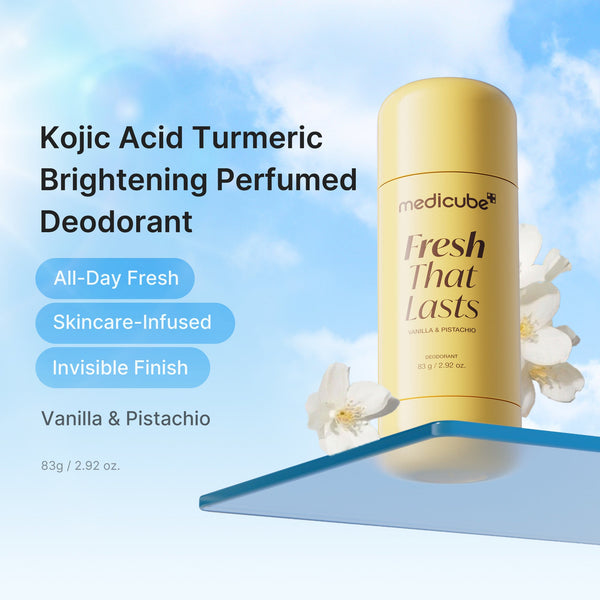 Medicube Fresh That Lasts Kojic Acid Deodorant Vanilla and Pistachio 83g stick