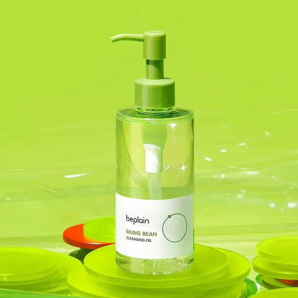 Beplain Mung Bean Cleansing Oil 200ml pump bottle