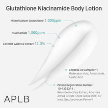 APLB Glutathione Niacinamide Body Lotion 300ml – Authentic Korean Skincare, Buy in UAE