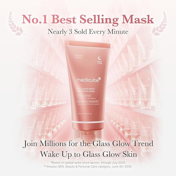 Medicube Overnight Glass Skin Duo Ingredients & Texture – K-Beauty UAE