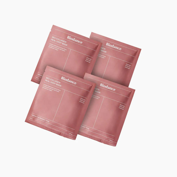 BIODANCE Bio-Collagen Real Deep Mask 4 Sheet Pack – Viral Korean Hydrogel Mask | UAE
