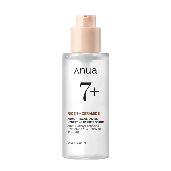 ANUA Rice 7 Ceramide Hydrating Barrier Serum 50ml – Authentic Korean Skincare, Buy in UAE