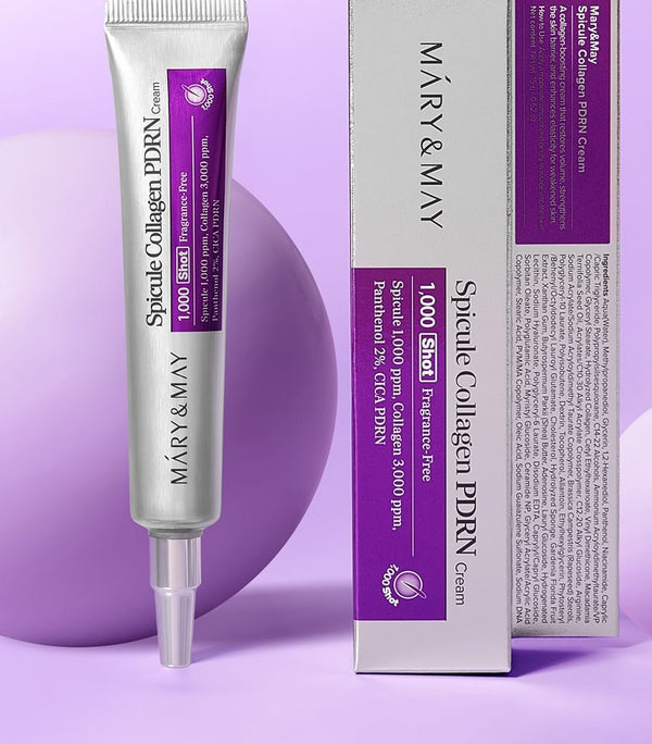 Mary & May Spicule Collagen PDRN Cream 15g Ingredients & Texture – K-Beauty UAE