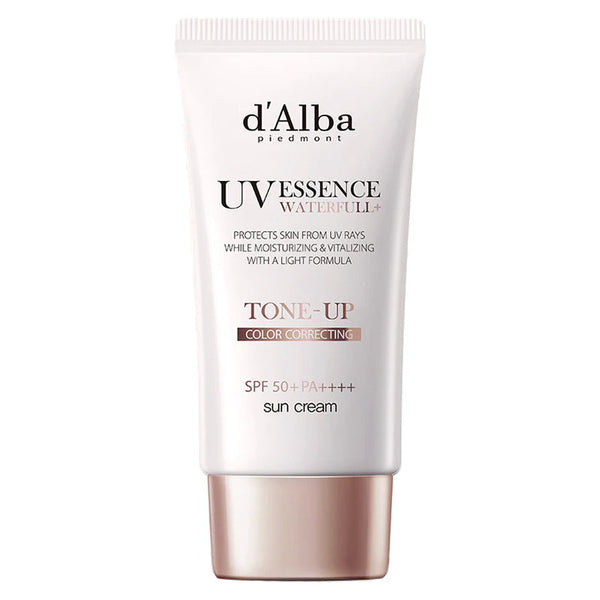 d'Alba Waterfull Tone-Up Sun Cream Pink SPF50+ PA++++ 50ml tube