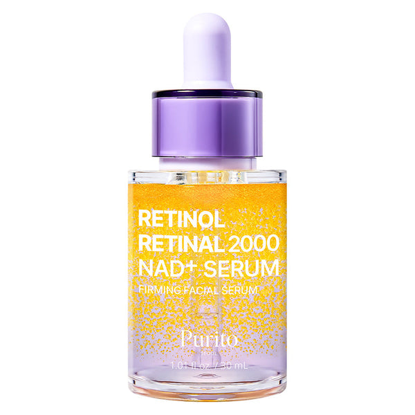 PURITO SEOUL Retinol Retinal 2000 NAD+ Serum 30ml dual-phase bottle