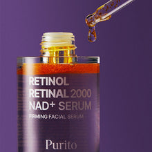 PURITO SEOUL Retinol Retinal 2000 NAD+ Serum 30ml dual-phase bottle