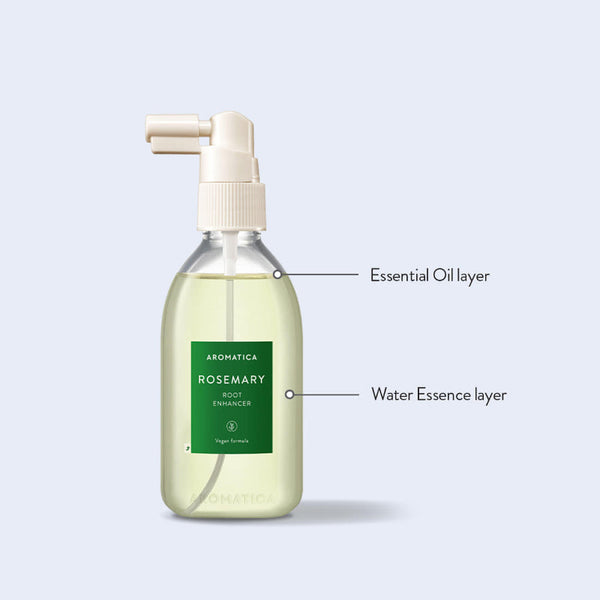 Aromatica Rosemary Root Enhancer 100ml scalp tonic spray bottle