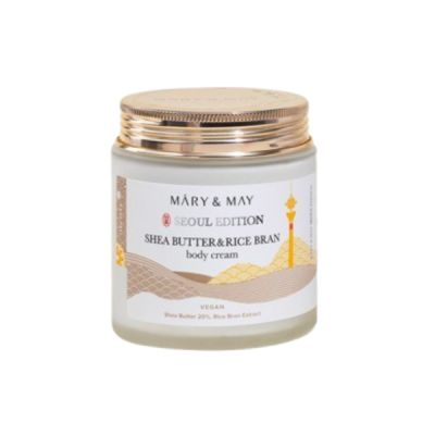 [Mary&May] Seoul Edition Shea Butter & Rice Bran Body Cream – 100% Authentic Korean skincare in UAE