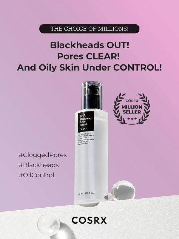 COSRX BHA Blackhead Power Liquid 100ml Ingredients & Texture – K-Beauty UAE