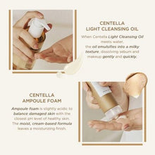[SKIN1004] Centella Double Cleansing Duo – Light Cleansing Oil + Ampoule Foam for Acne & Sensitive Skin – 100% Authentic Korean Skincare in UAE | Korean - Skincare Arabia