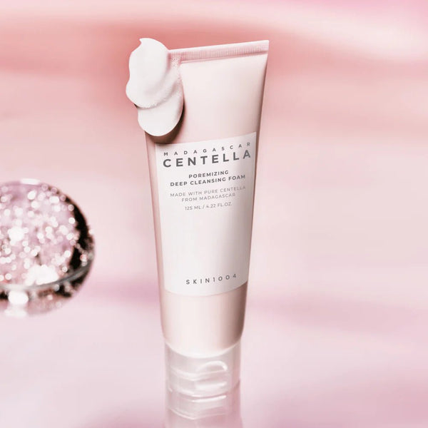 Skin1004 Madagascar Centella Poremizing Deep Cleansing Foam 125ml Ingredients & Texture – K-Beauty UAE