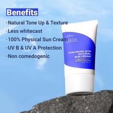 ISNTREE Hyaluronic Acid Natural Sun Cream 50ml – Authentic Korean Skincare, Buy in UAE