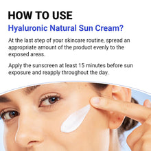 ISNTREE Hyaluronic Acid Natural Sun Cream 50ml – Authentic Korean Skincare, Buy in UAE