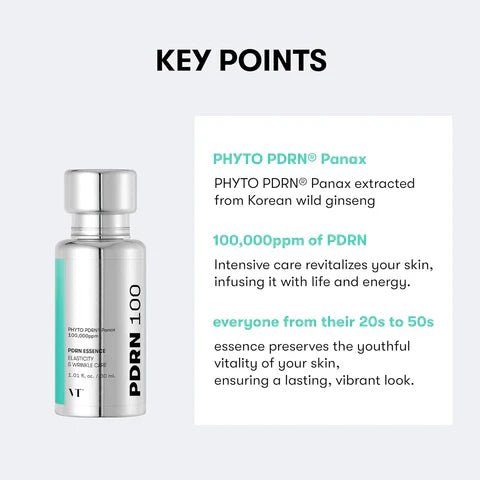 VT Cosmetics PDRN Essence 100 Serum Ingredients & Texture – K-Beauty UAE
