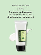 COSRX Aloe Soothing Sun Cream SPF50 PA+++ 50ml Ingredients & Texture – K-Beauty UAE