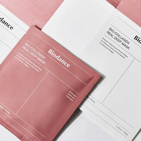 BIODANCE Bio-Collagen Real Deep Mask 4 Sheet Pack – Viral Korean Hydrogel Mask | UAE