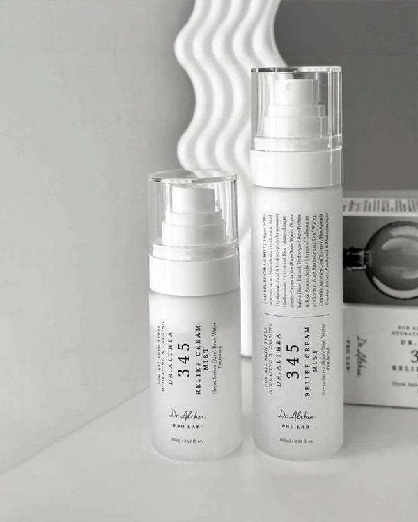 Dr.Althea 345 Relief Cream Mist 60ml Ingredients & Texture – K-Beauty UAE