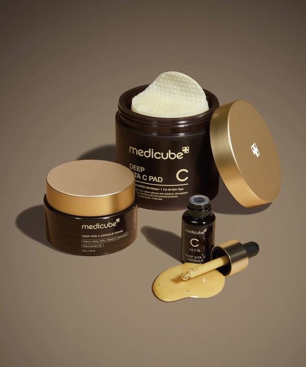 Medicube Deep Vita C Capsule Cream 55g Ingredients & Texture – K-Beauty UAE