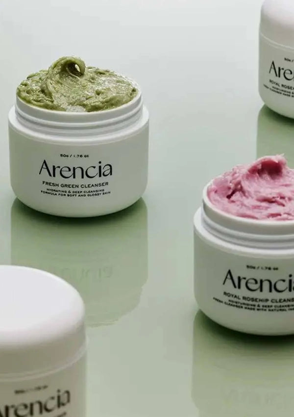 Arencia Fresh Green Rice Mochi Cleanser 120g Ingredients & Texture – K-Beauty UAE