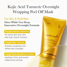 Medicube Kojic Acid Turmeric Night Wrapping Mask – Authentic Korean Skincare, Buy in UAE