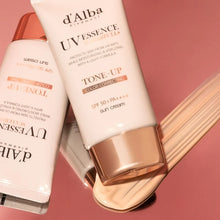 d'Alba Waterfull Tone-Up Sun Cream Pink SPF50+ PA++++ 50ml tube